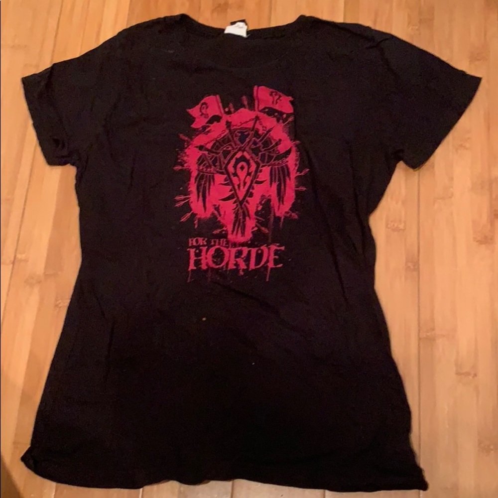 World of Warcraft For The Horde t-shirt